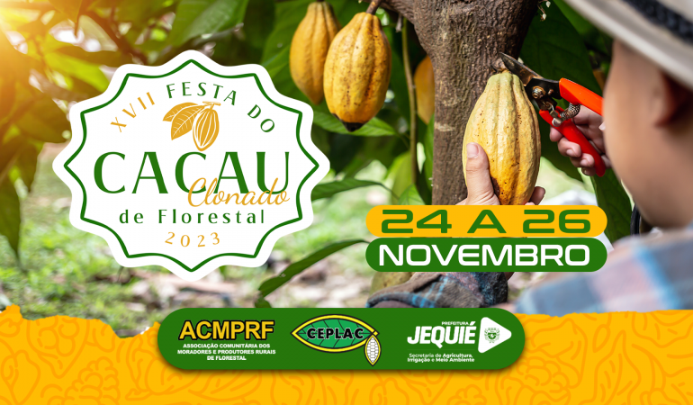 Prefeitura de Jequié promove XVII Festa do Cacau Clonado do distrito de Florestal